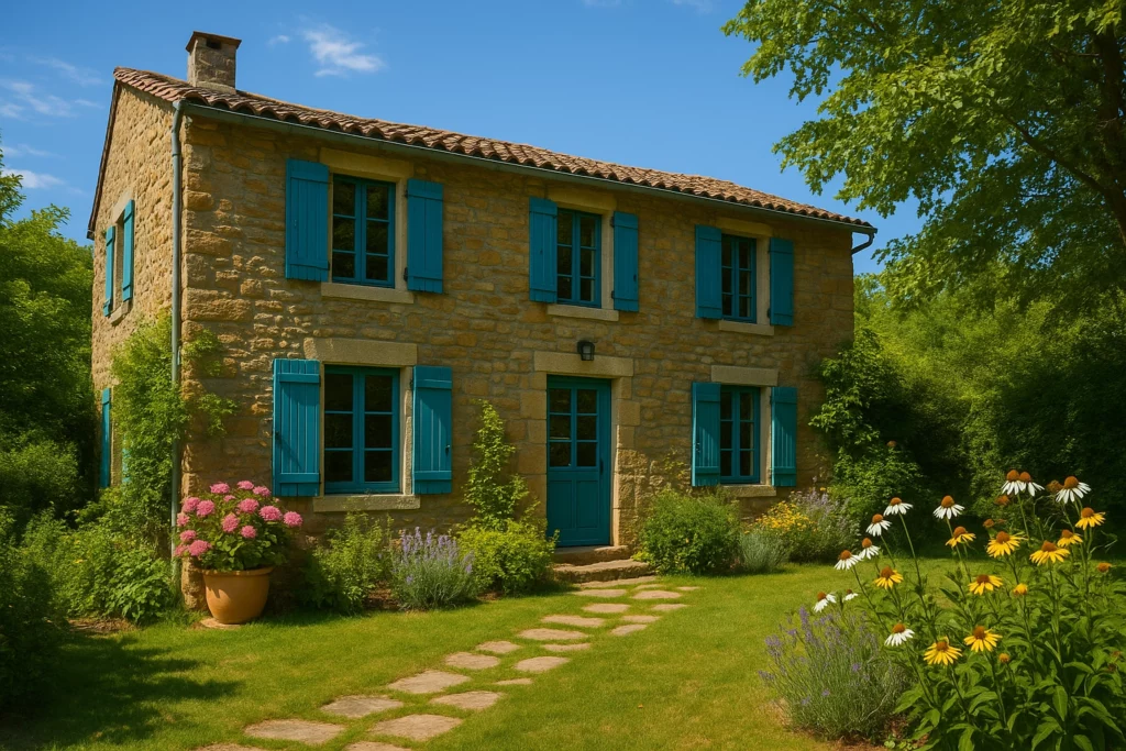 Photo du gite en été